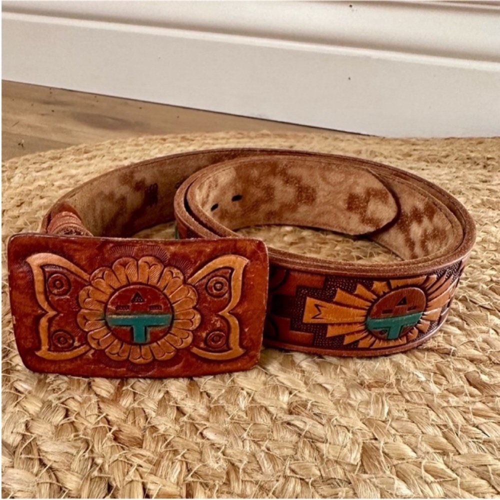 1970s Chambers of Phoenix Leather Belt